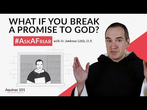 What Happens if You Break a Promise to God? #AskAFriar