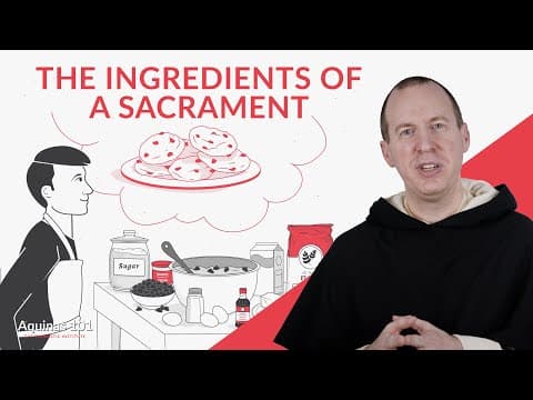 What Goes Into a Sacrament? Form and Matter